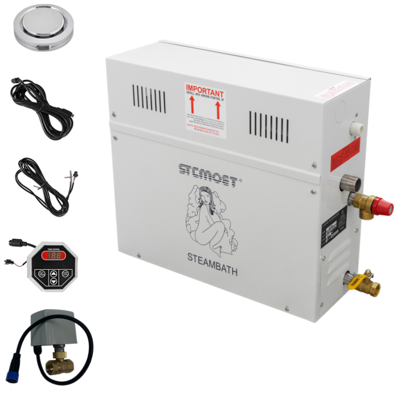 Парогенератор STCMOET 9 кВт для душа и сауны