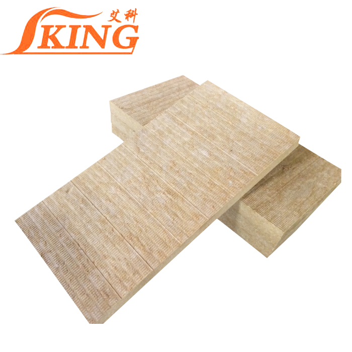 Isoking Building Heat Insulation Rock Wool Board Fire Proof