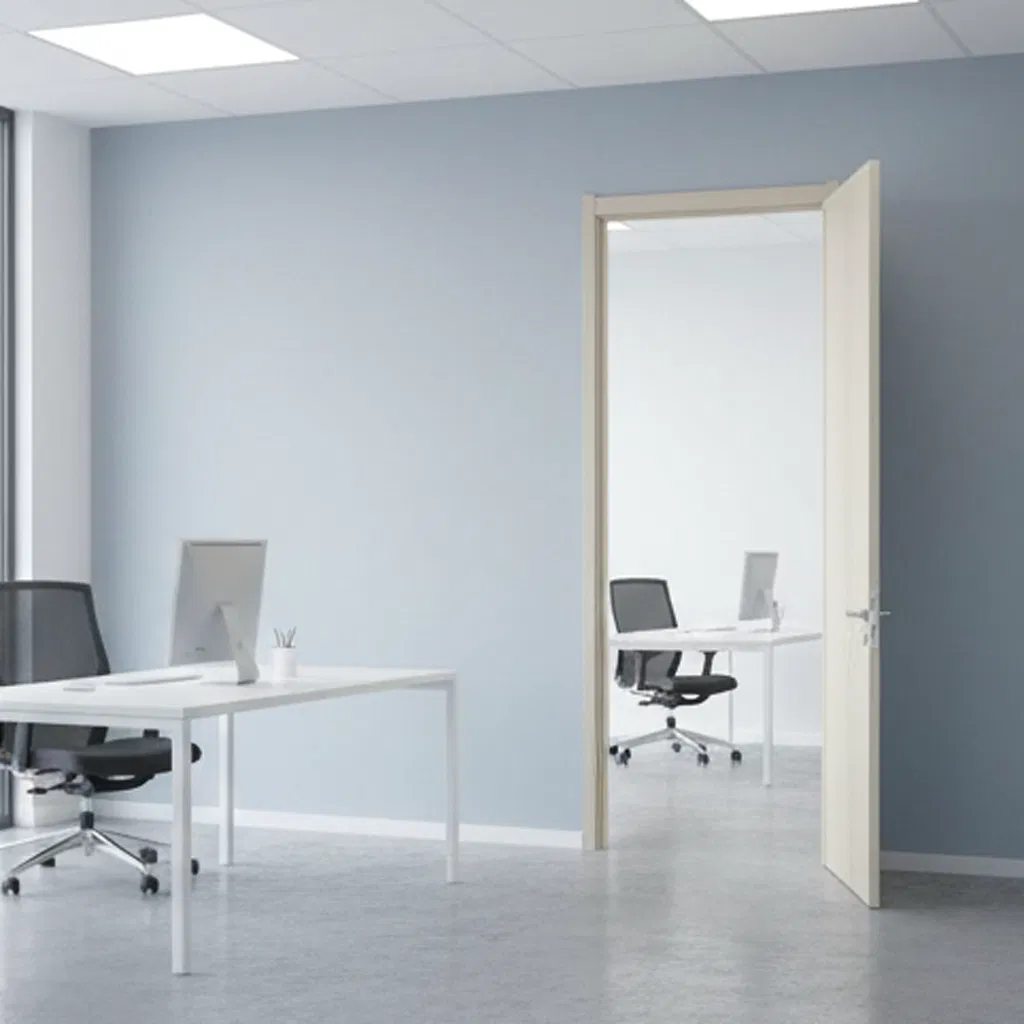 High Quality User Friendly High Performance Highly Recommended Wooden PVC Door PVC Coated Wood Door