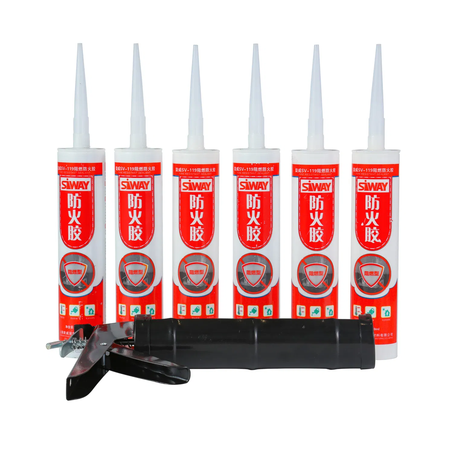 Fireproof RTV Silicone Weather Sealant