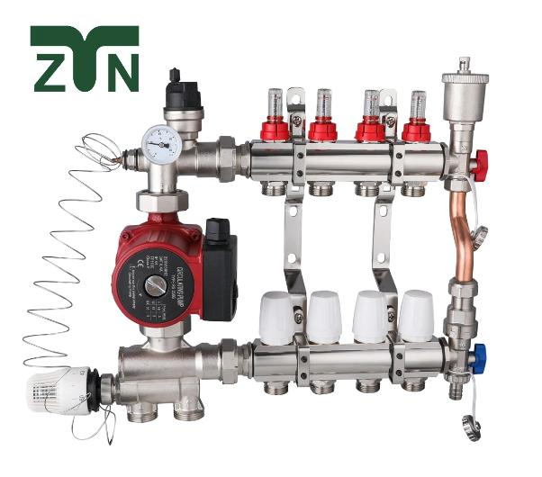 High Quality Factory Price Stainless Steel Water Refrigeration Manifold Digital PAR