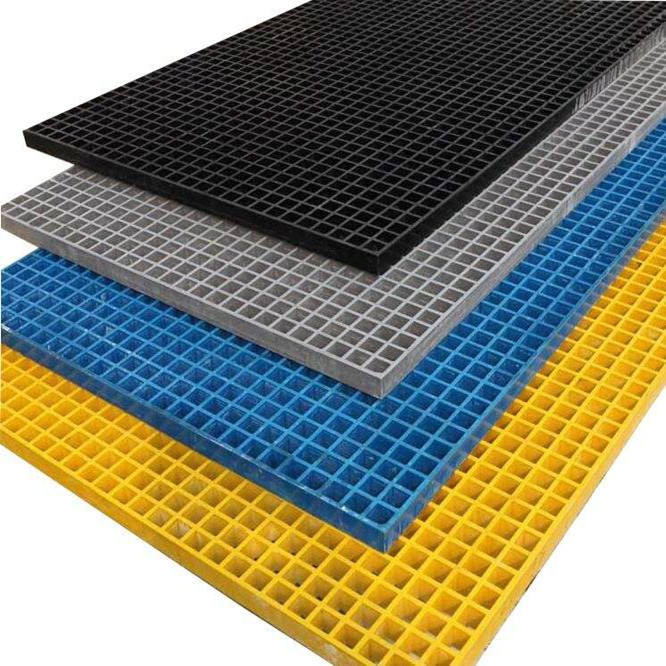 Fiberglass Grid Mesh Heavy Duty Fiberglass Grating FRP Grating Stair Treads