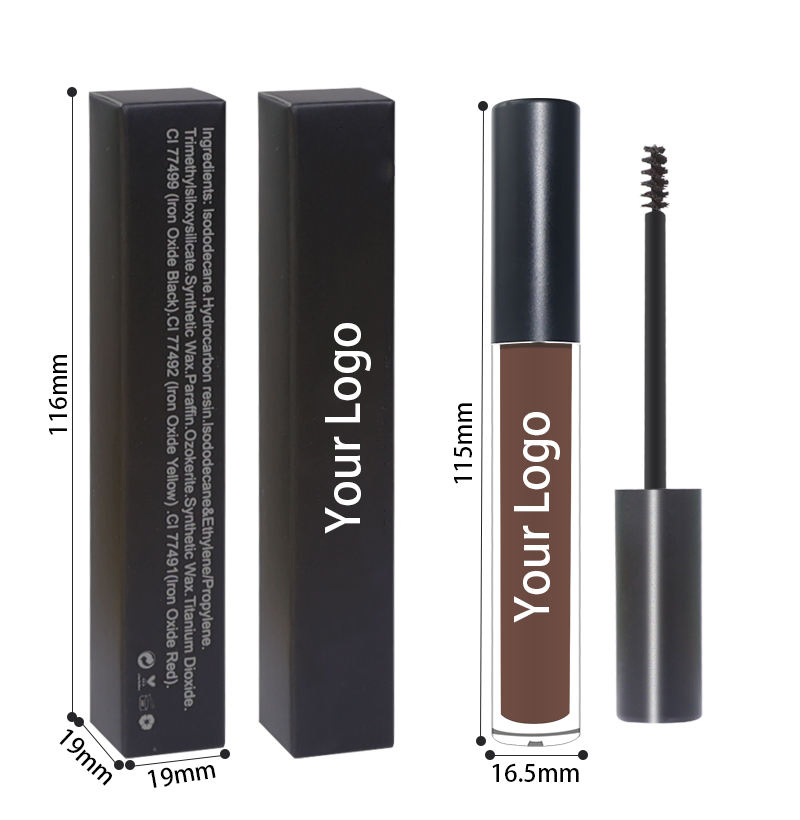 Private Label Custom Professional Eyebrow Tinting Dye Liquid Eyebrow Tint