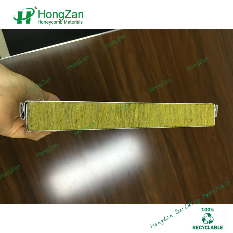 Decoration Rock Wool Sandwich Panels for Wall Cladding