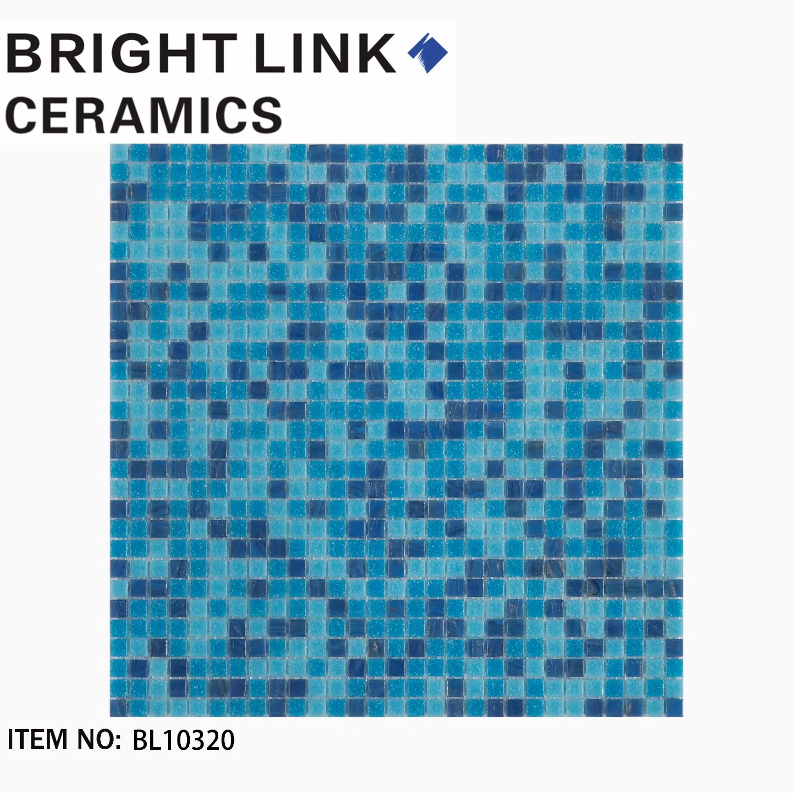 Стеклянная мозаика 318x318 мм, дизайн Фошань