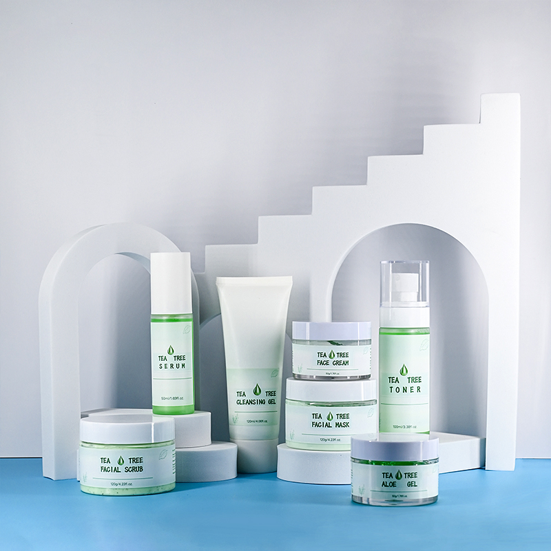 Aixin Beauty Cosmetics Tea Tree Skin Care Set Whitening Acne Set Moisturizing Tea Tree Skin Care Set