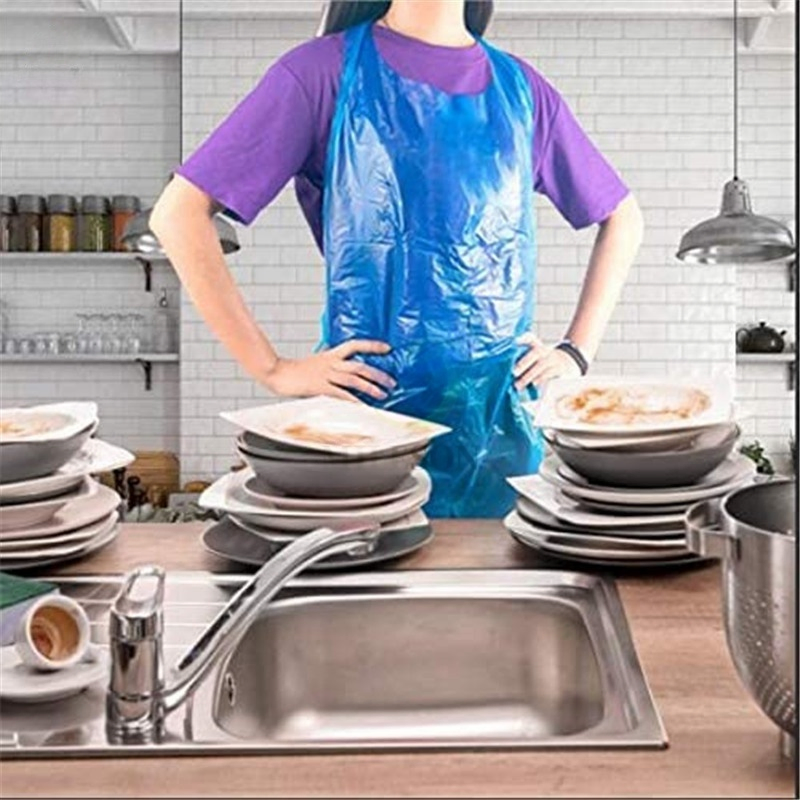 Hot Selling High Quality Practical Safety Plastic Apron Disposable PE Apron