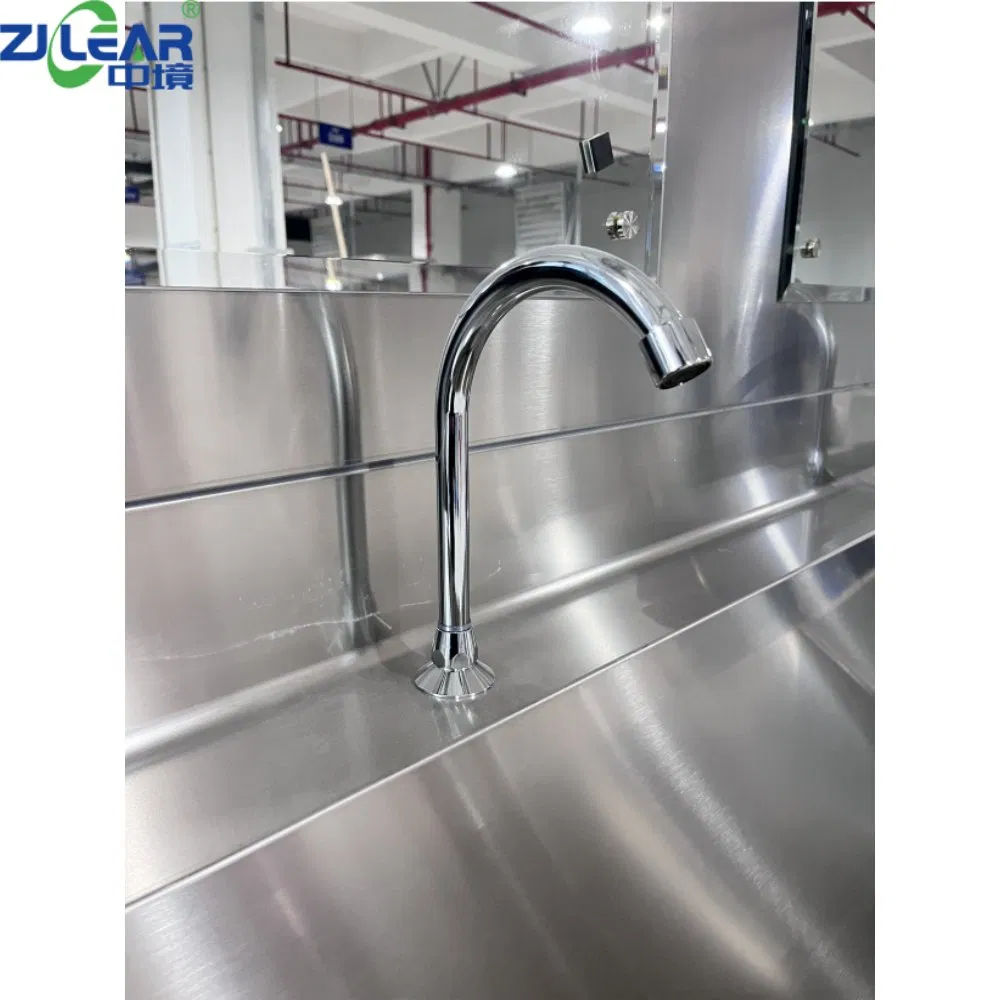 Stainless Steel Wash Sink for Pharmaceutical and Lab Cleaning Personnel Scrub Basin