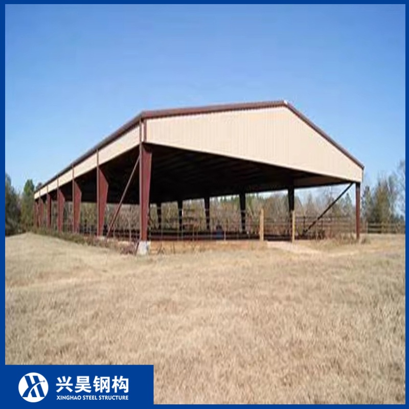 Thermally Insulated Frame Prefab Metal Storage Farming Equipment Steel Structure Sheep/Goat/Pig/Hog/Cattle/Cow/Poultry House/Shed