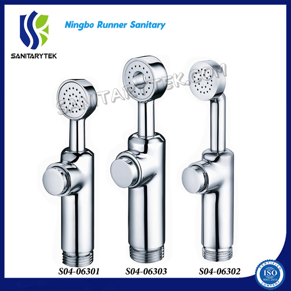 Toilet Bidet Sprayer Baby Cloth Diaper Spray Hand Held Solid Brass Shattaf (S04-06303)