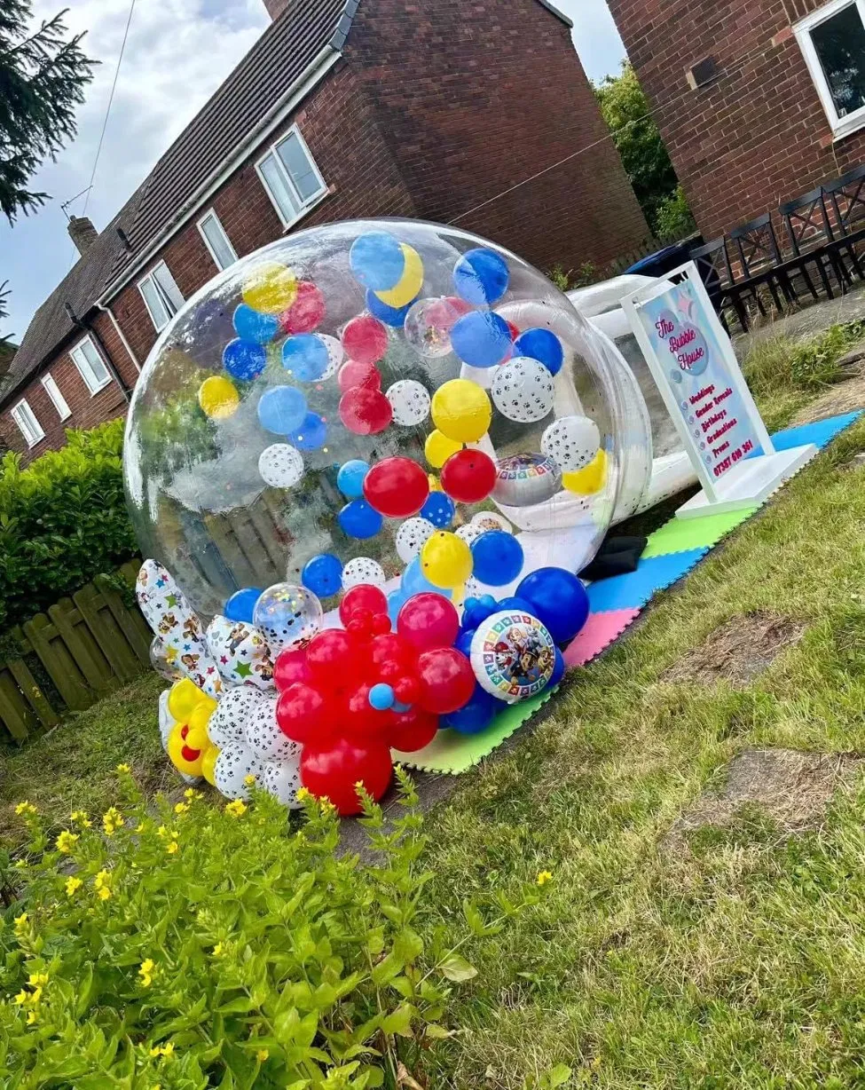 Advertising Kids Party Transparent Bubble Dome Tent Kids Inflatable Bubble Balloons House