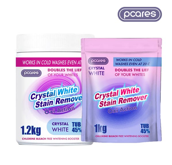 OEM Crystal White Stain Remover Oxi Power O2 Crystal Whitene Laundry Booster