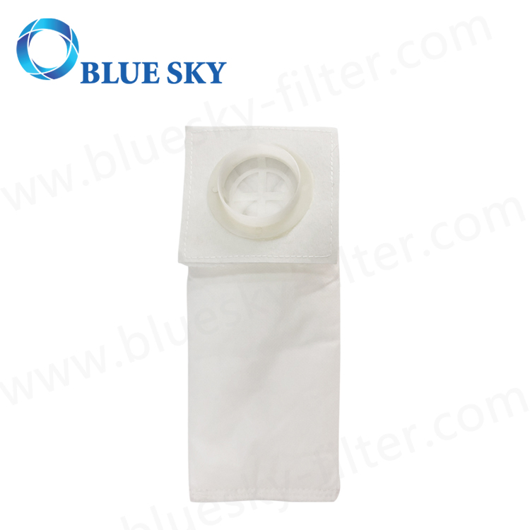 White Non-Woven Universal Exhaust HEPA Dust Filter Bag for Central Vacuum Cleaner Units