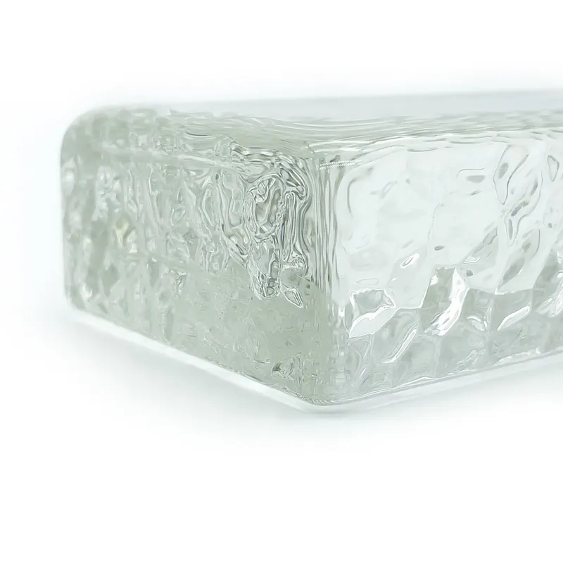 High Quality Direct Clear 190X190X80mm Glass Brick/Block