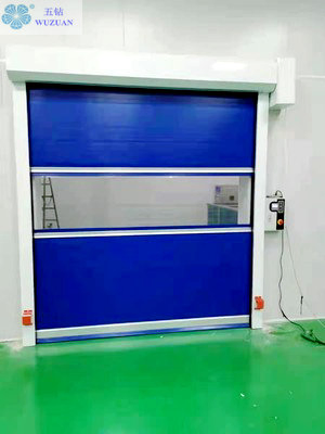 High Speed PVC Rapid Roller Door Fast Rolling Gate Manufacturer Warehouse Clean Room