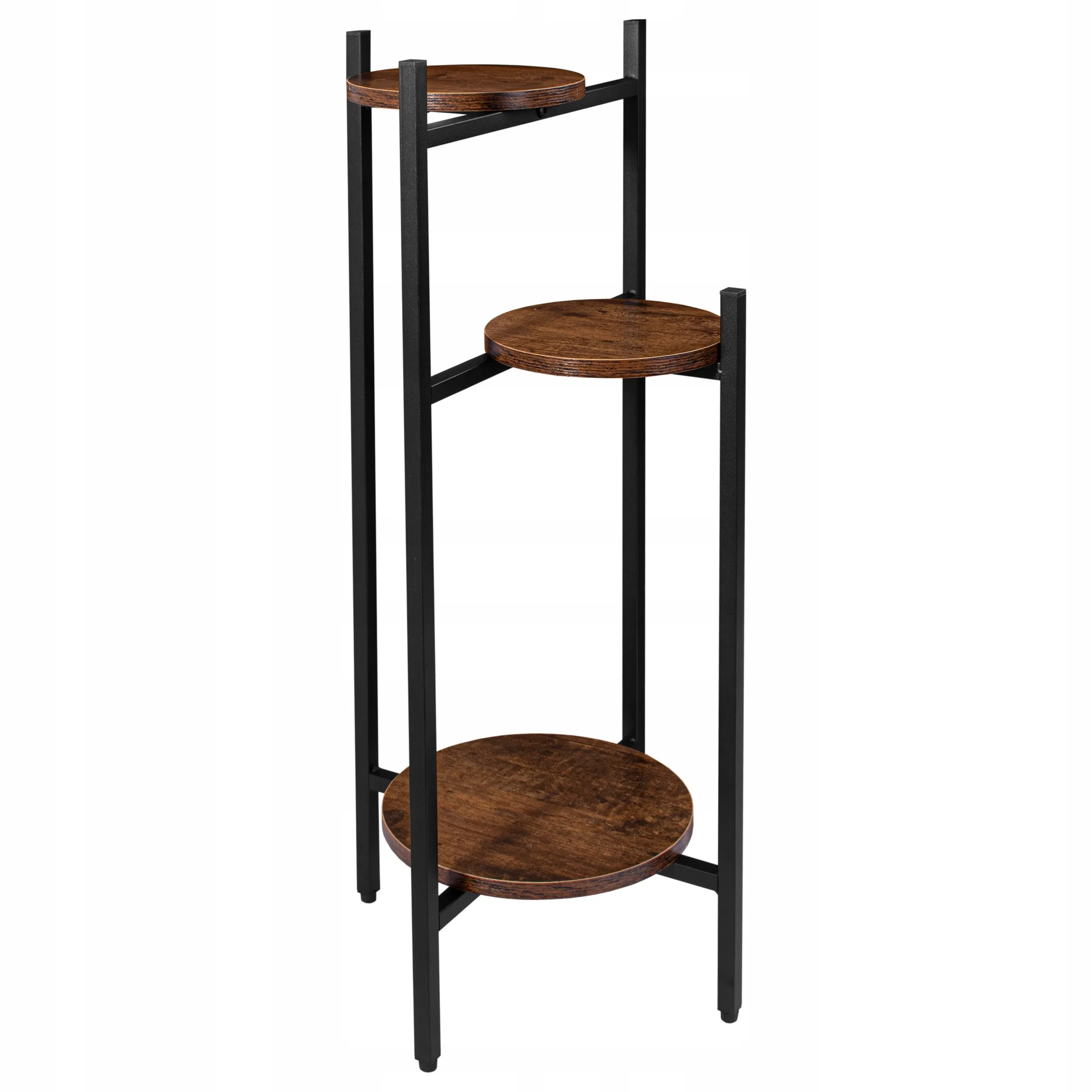 Wood Plant Rack Support Outdoor Wooden Hang Potting Shelf Wedding Decoration Multi-Layer Flower Stands Display