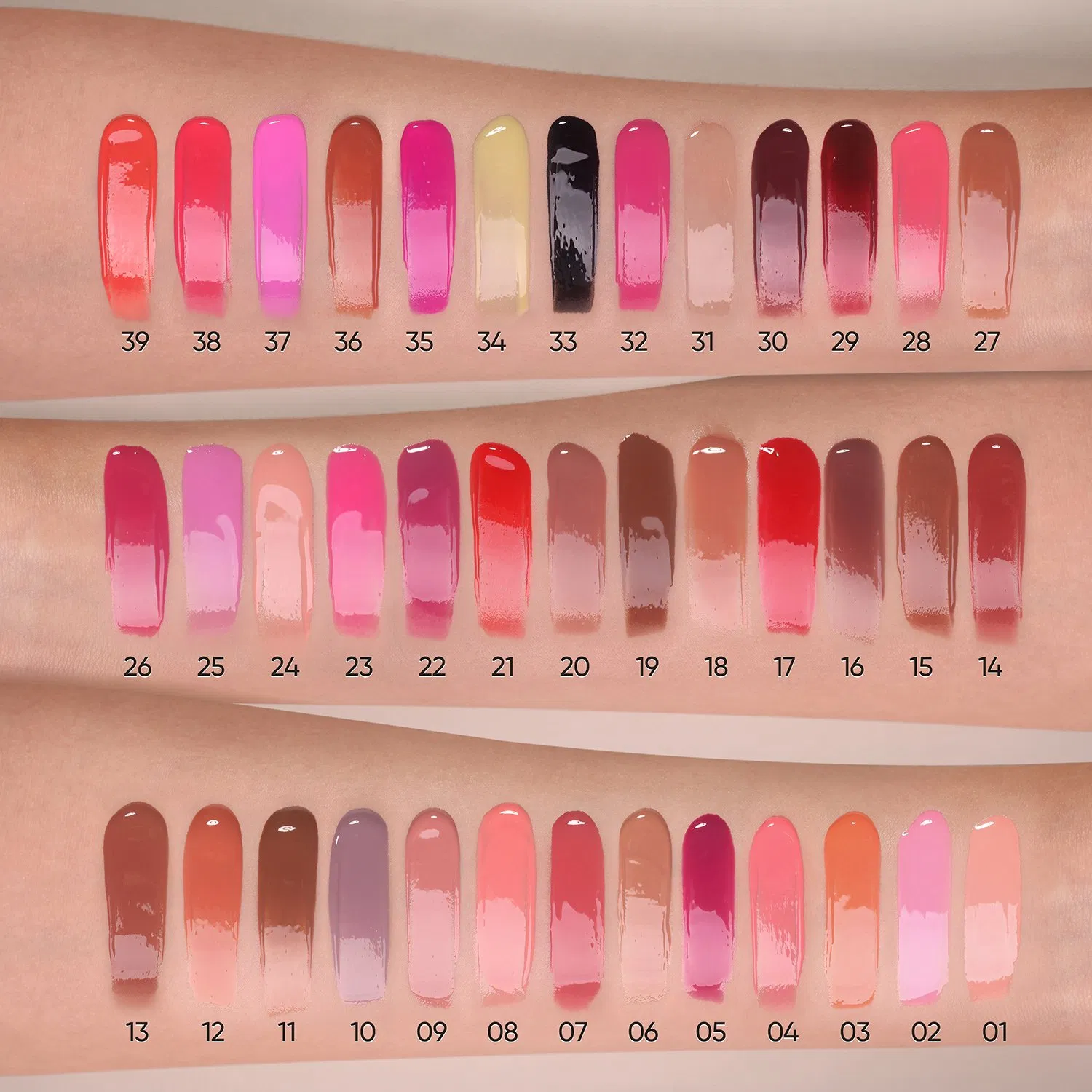 Customized Liquid Lipstick Lip Makeup Glossy Shine Lip Gloss for All-Day Hydration