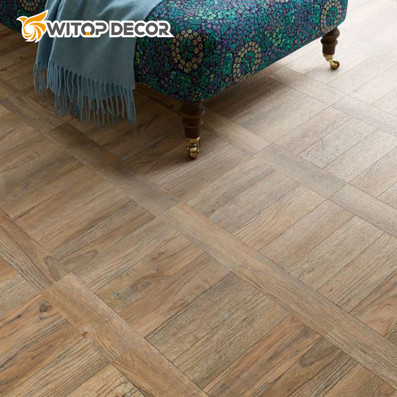 Indoor and PVC Lvt Spc Hospital Homogeneous Interlocking Flooring for School