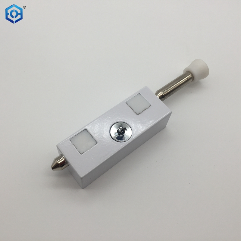 Multi-Purpose White Sliding Patio Door Keyed with Bolt Lock