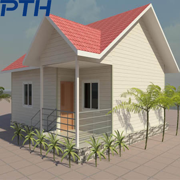 Two-Story Prefab Villa House with Garage