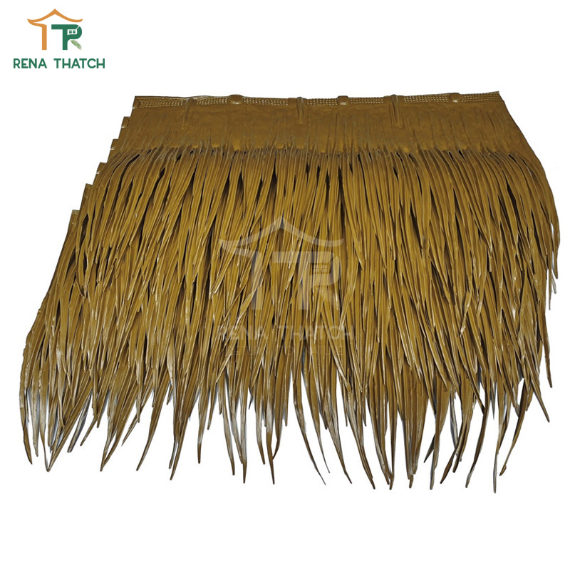 Palm Ex Synthetic Palm Thatch Seller Supplier for Resort Beach Umbrella