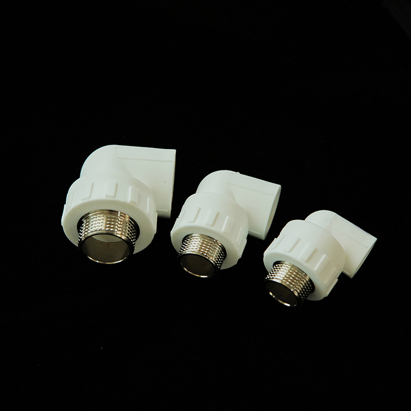 High Quality Joint Fittings for PPR Pipe Customized Wholesale Thread Elbow Plumbing