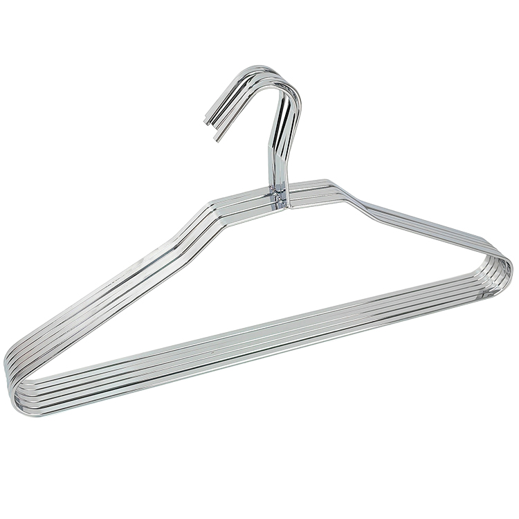 Wire Steel Coat Suit Hanger Shirt Cloth Rack Metal Iron Clothes Hanger
