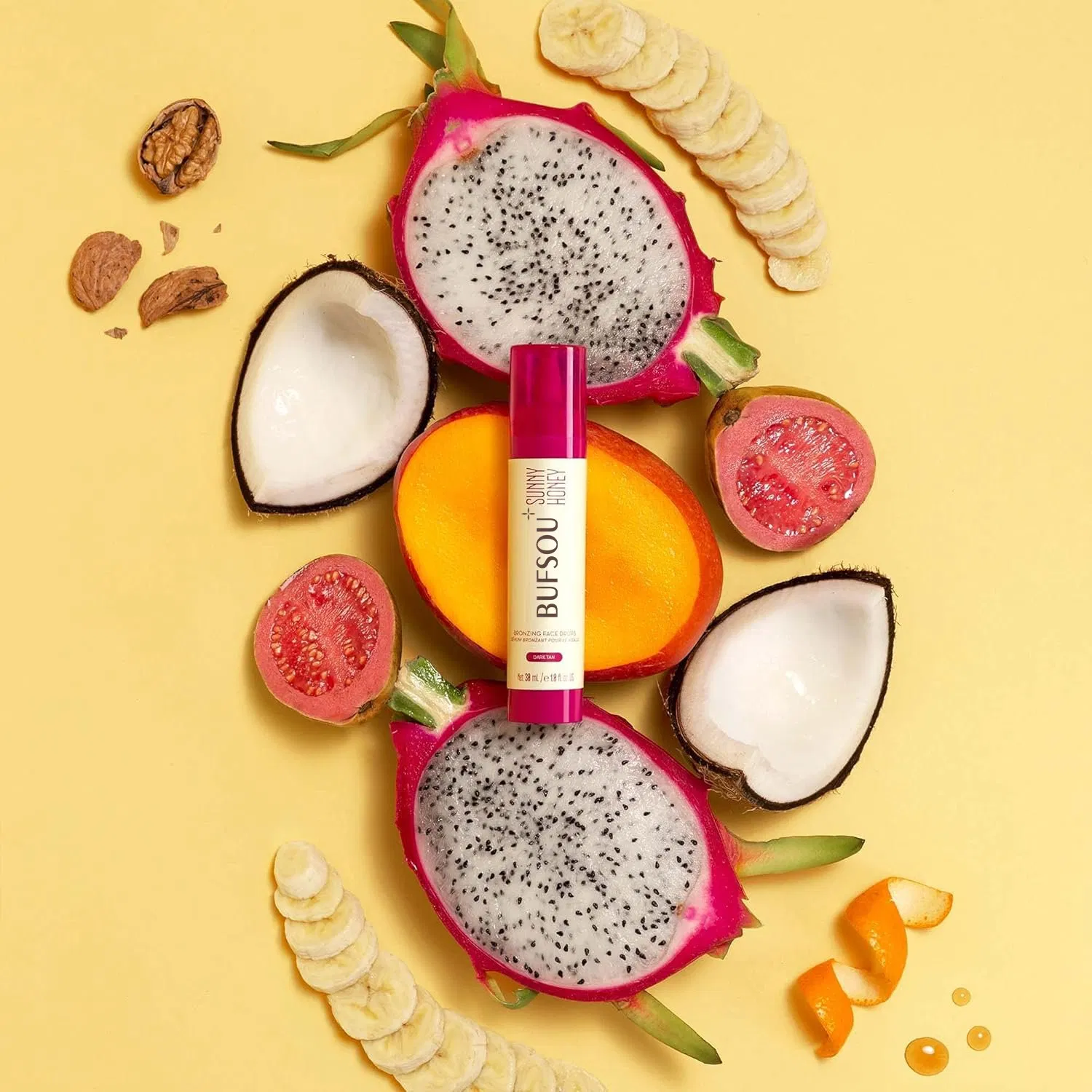 Private Label Dark Shade Coconut Bronzing Face Drops Without Alcohol Anti Wrinkle Indoor Private Label Moisturizing Self Tanner