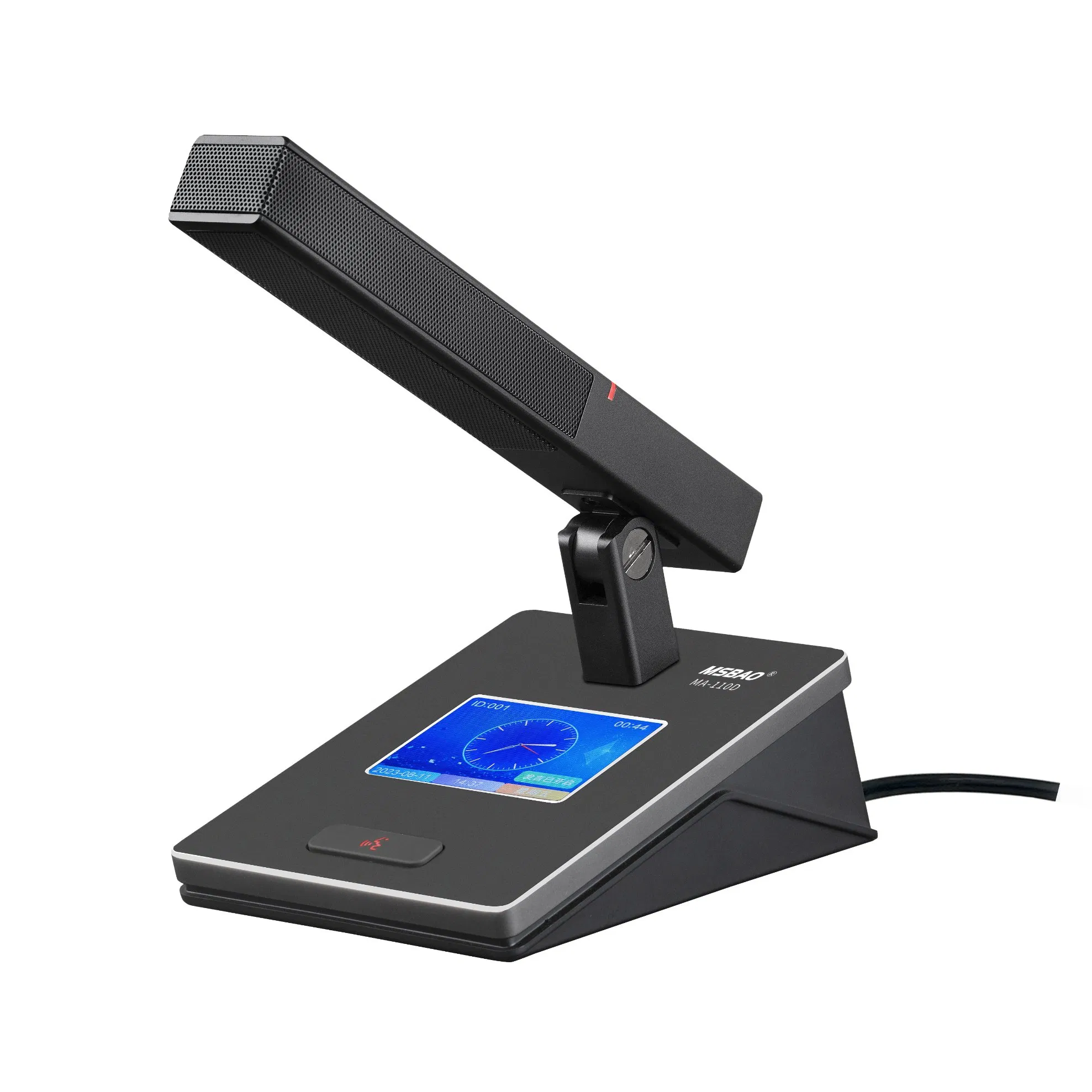 Конференц-микрофон с сенсорным экраном и функцией голосования