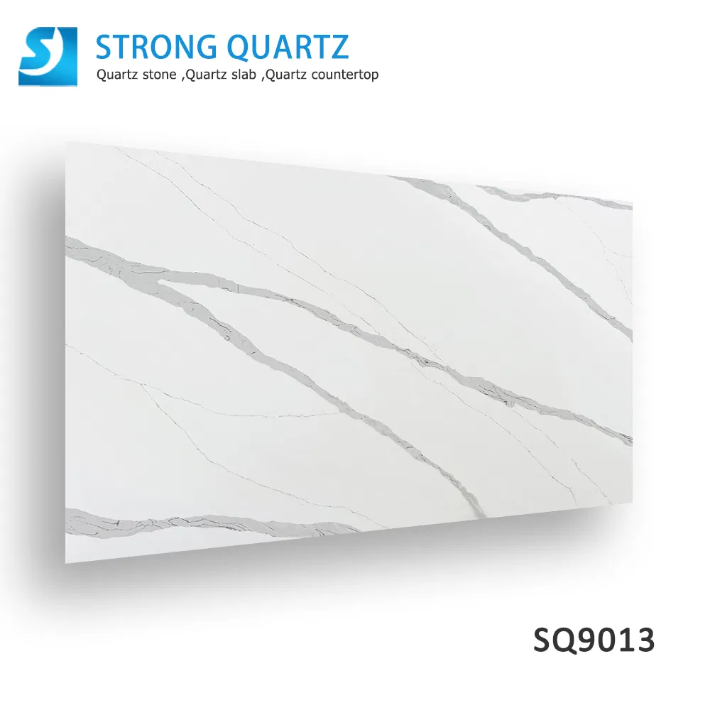 3200X1600mm Polished Cararra /Calacatta White/Black/Grey/Yellow/Blue/Beige/Red Artificial /Engineered Quartz Stone Slabs