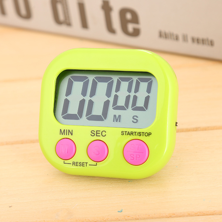 Multi-Function Digital Timer Countdown Alarm Clock for Students & Kitchen Use