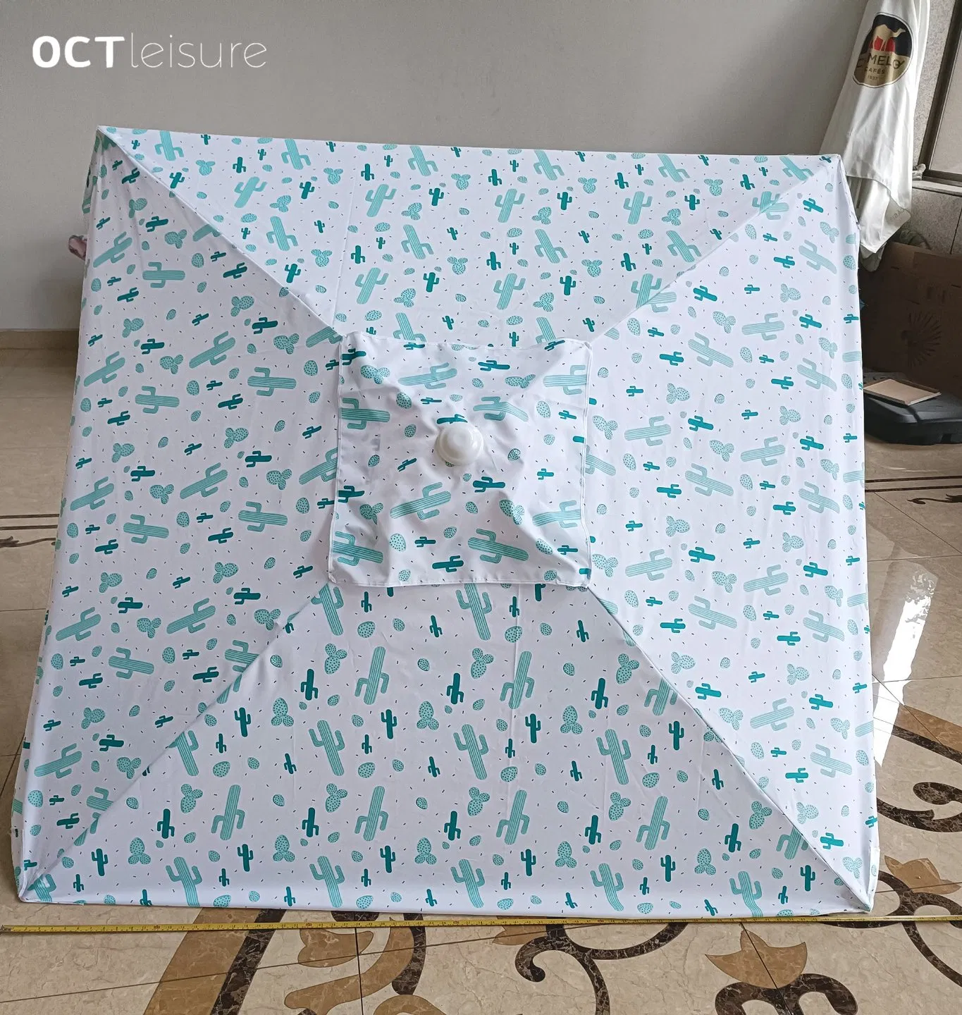 Square Shape Sun Block Beach Cabana with Stripe design (OCT-BUCA03)