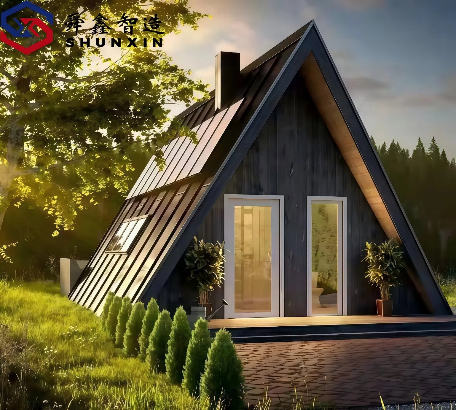 Mobile Pergola Tiny Portable Modular Prefab Prefabricated Home Villa House