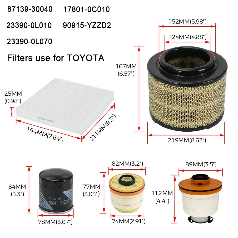 Oil Filter for Toyota 90915-10001