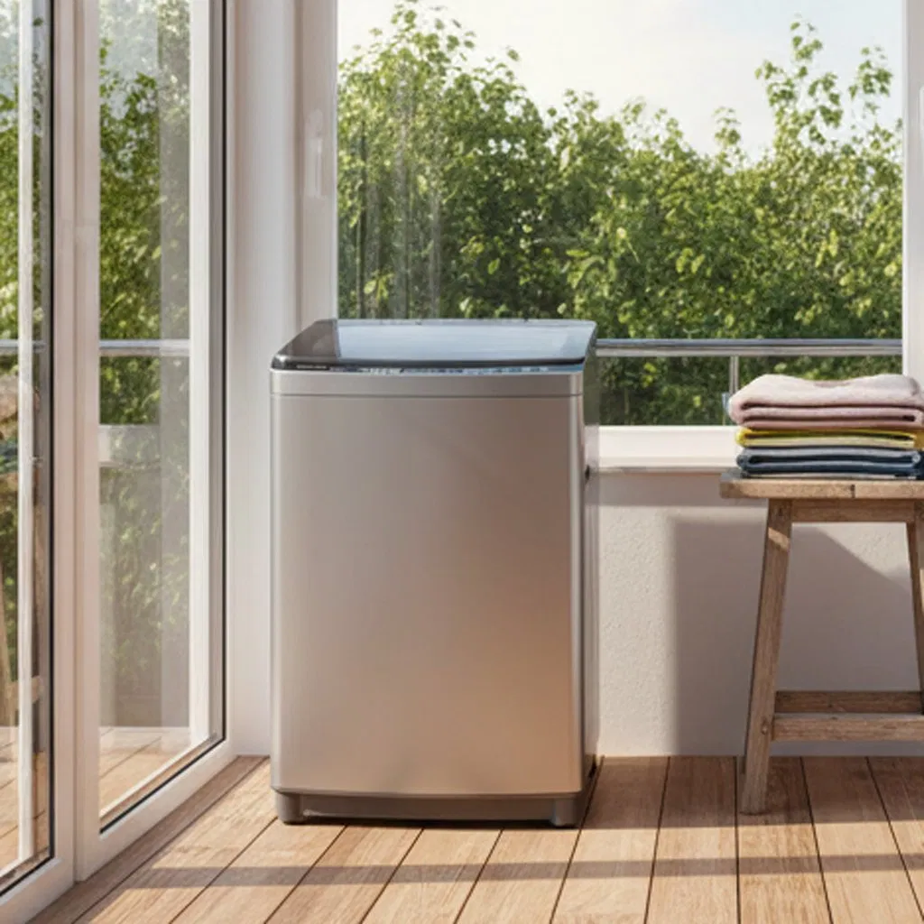 High-Capacity Smart Control Washing Machine with Durable Steel Drum
