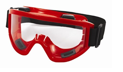 CE En166 Wide Vision PC Lens Anti Fog Transparent Protective Spectacles Industrial Safety Goggles