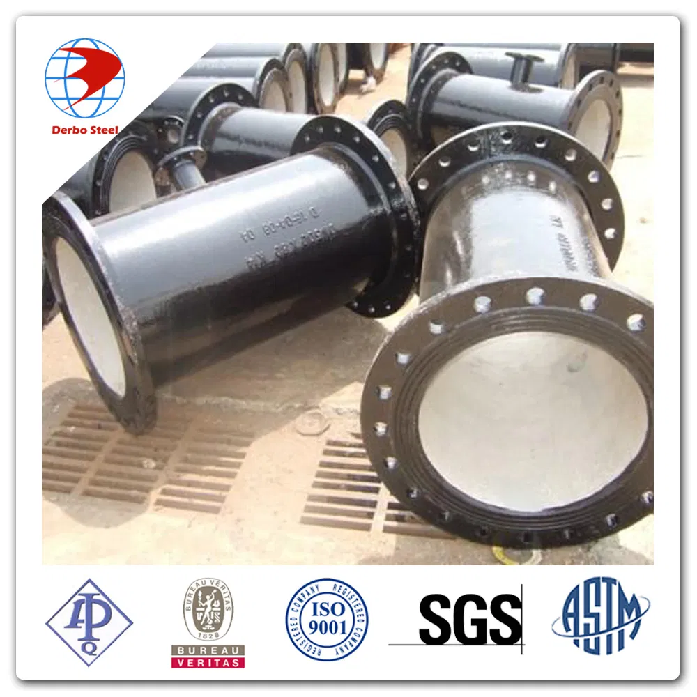 Dn400 ISO2531 K9 Di Flange to Flange Ductile Iron Pipe