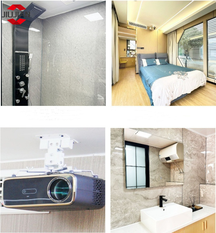 2025 20 FT Cheap Space Capsule Movable Homes Pod Hotel for Japan