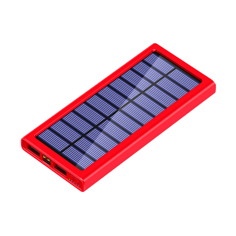 Ультратонкий 20000mAh Power Bank с солнечной панелью