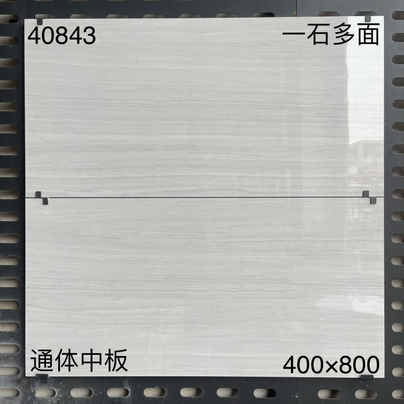 Foshan Full Body Marble Look Porcelain Glossy Non-Slip Antibacterial Acid-Resistant 400X800mm Floor Wall Tiles