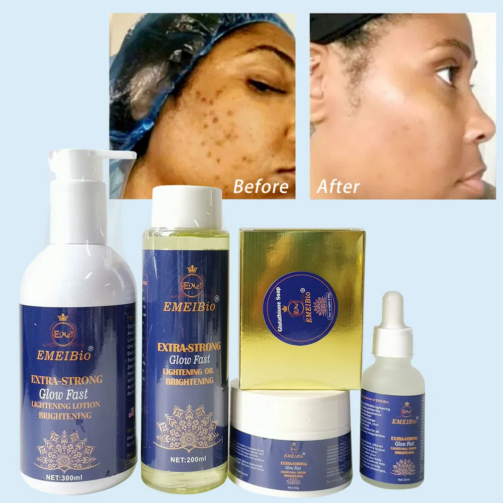 Wholesale Skin Lightening Best Glutathione Skin Whitening Cream Strong Bleaching Body Serum Face Whitening Lotion Double-Glutath