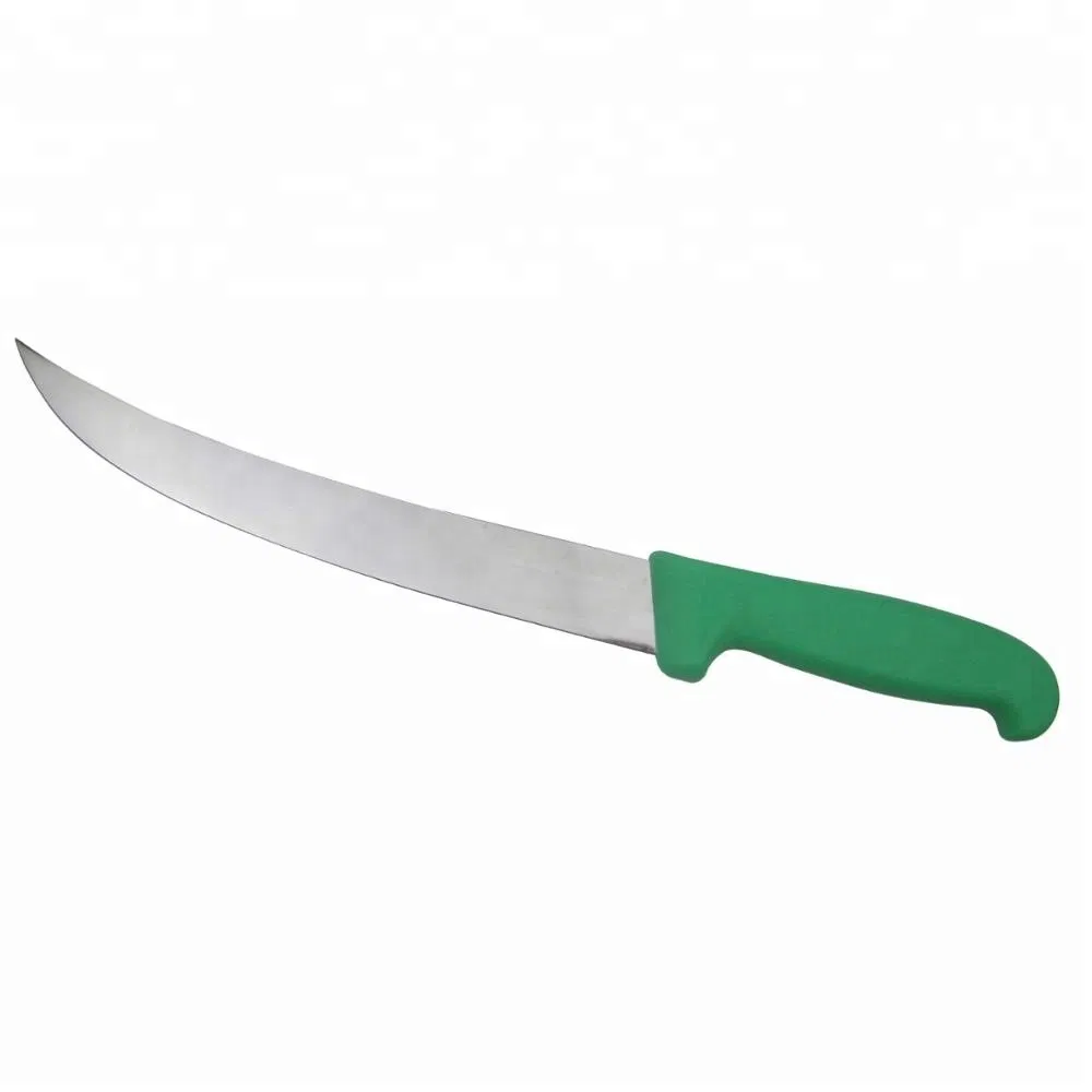 China HACCP Cimeter Steak Knife Butcher Breaking Slicing Knife