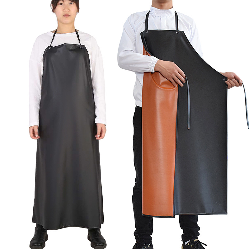 High Quality Durable Apron Car Wash Oil-Proof Industrial Long Apron PVC Apron