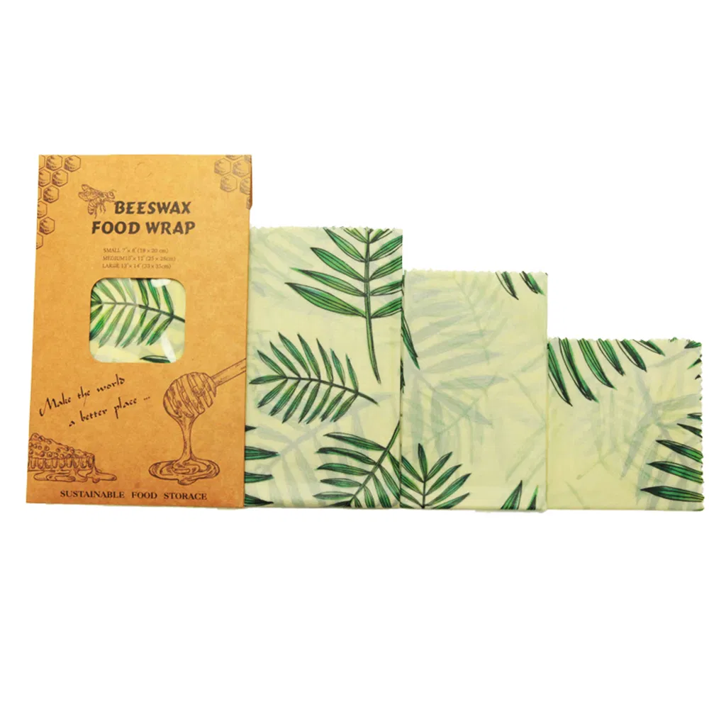 Biodegradable Reusable Soy Wax Vegan Food Wrap