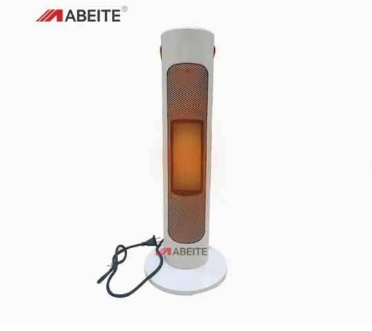 2025 Newest Freestanding Ceramic PTC Tower Fan Heater for Home