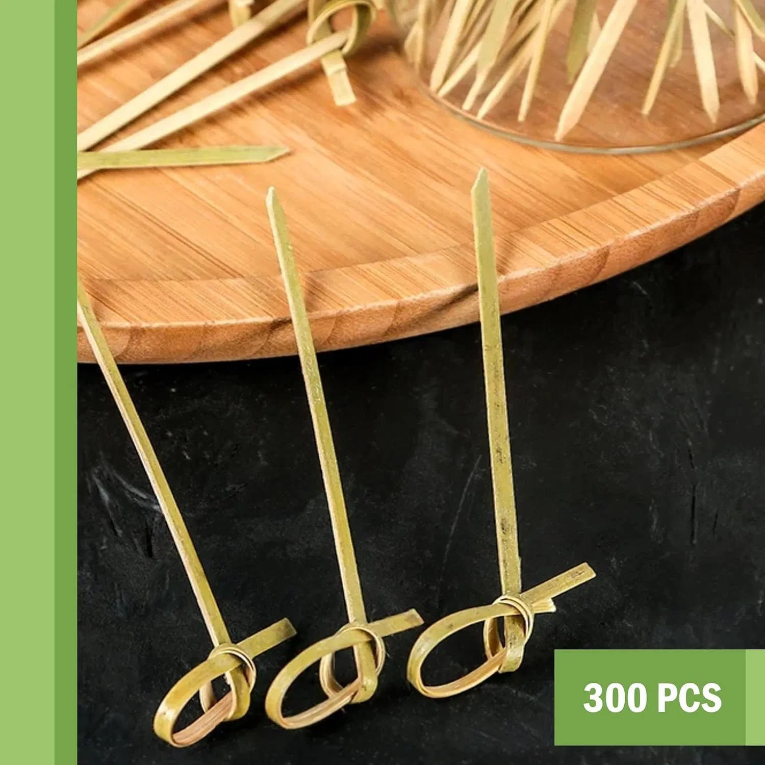 Ultra-Fine Bamboo Picks - Create a Delicate Cocktail Experience