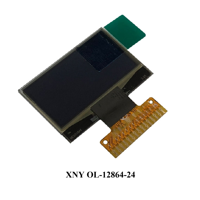 OLED дисплей 0.96 дюйма 128x64 с узким стеклом
