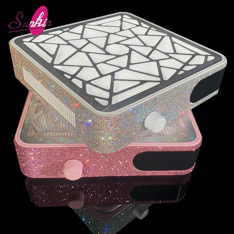 Diamond Nail Dust Collector Brushless Motor Rechargeable Nail Vacuum Cleaner