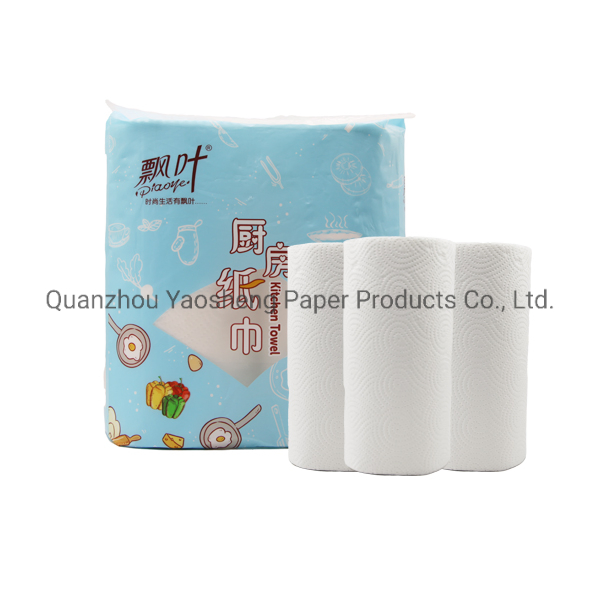 High Quality Virgin Roll Paper Towel Factory Price Kitchen Paper Towels Rolls