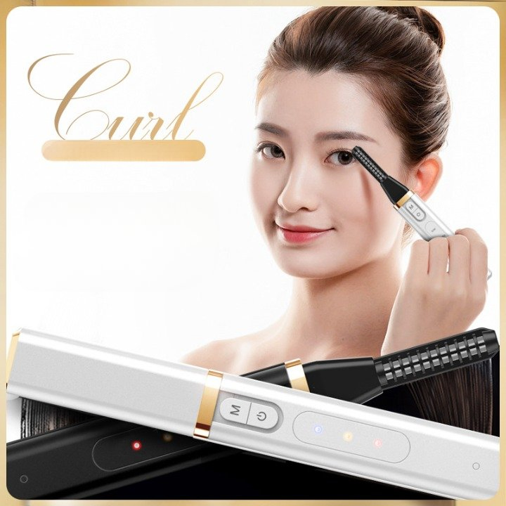 Intelligent Temperature Control Heating Rechargeable Electric Eyelash Curler
